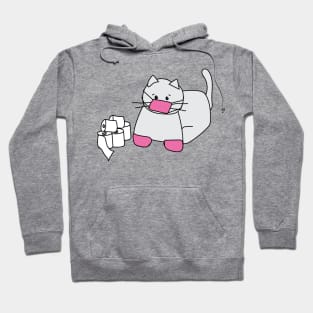 Corona Cat Pink Hoodie